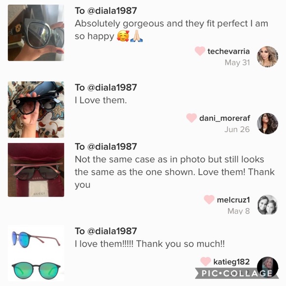 Beautiful over size Gucci ♥️ - Picture 7 of 7